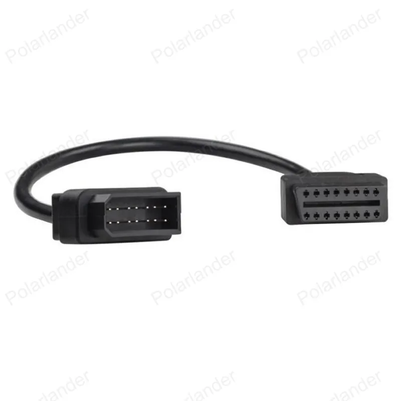 Бесплатная доставка OBD 2 Интерфейс диагностический Соединительный адаптер