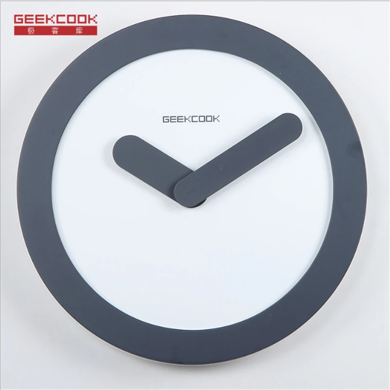 Geekcook простые северные часы большие настенные современный дизайн для гостиной W
