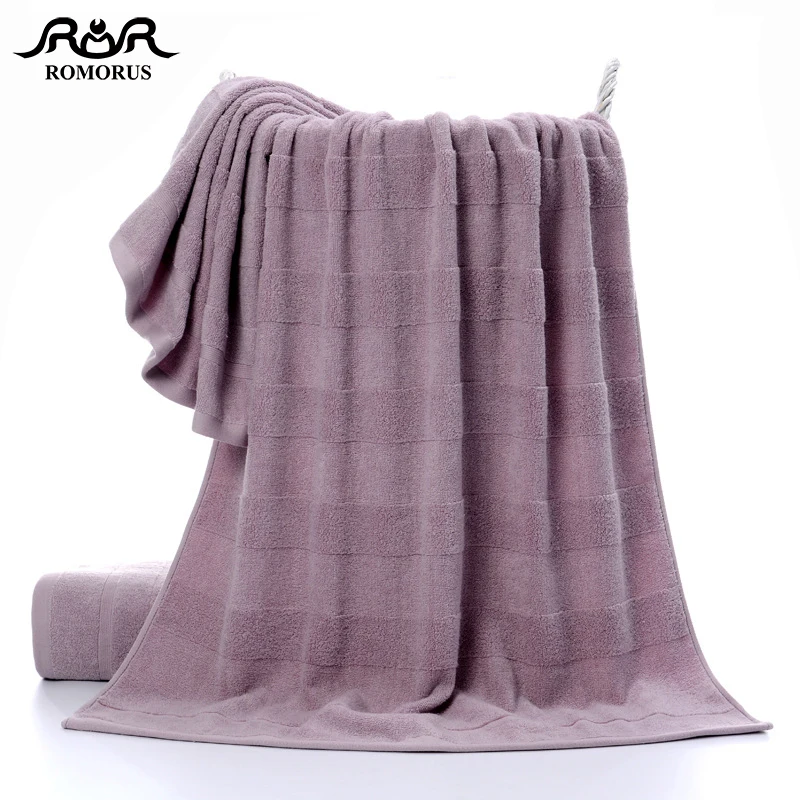 ROMORUS набор супер абсорбирующих полотенец 100% Премиум хлопок Большое банное