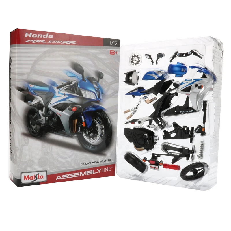 Maisto 1:12 наборы для строительства мотоцикла Игрушка сплав DIY CBR600RR мотоцикл сборка модель детские игрушки
