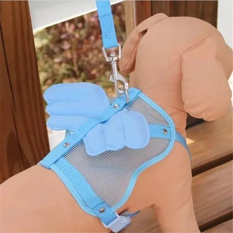 Комфорт кошка и безопасность для собак прогулок жилет на лямках комплект из