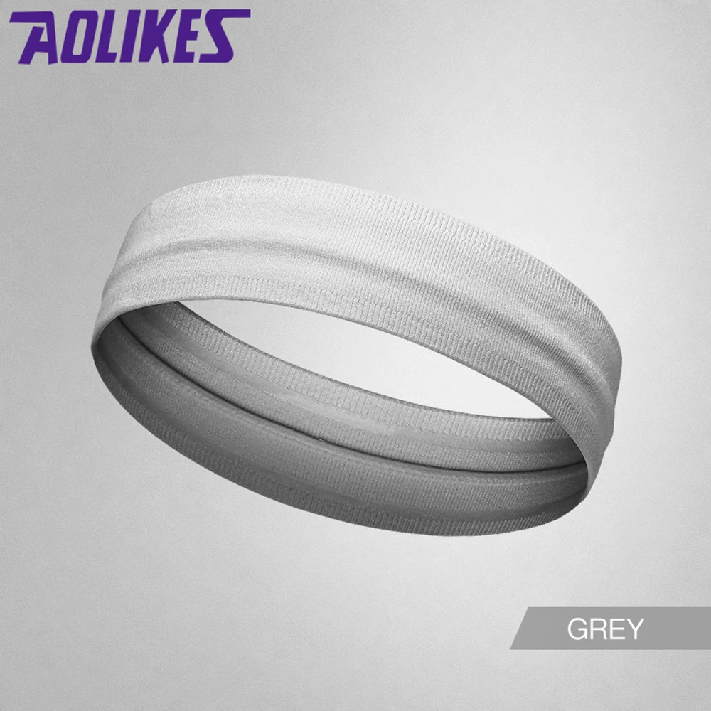 AOLIKES абсорбент полотенца спортивная повязка от пота Sweatband для мужчин и женщин головные повязки для йоги Налобные повязки Спортивная безопасность