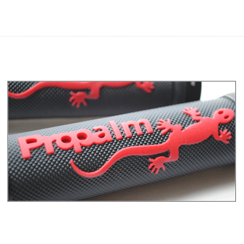 Противоударные резиновые велосипедные ручки Propalm Gecko алюминиевые наконечники