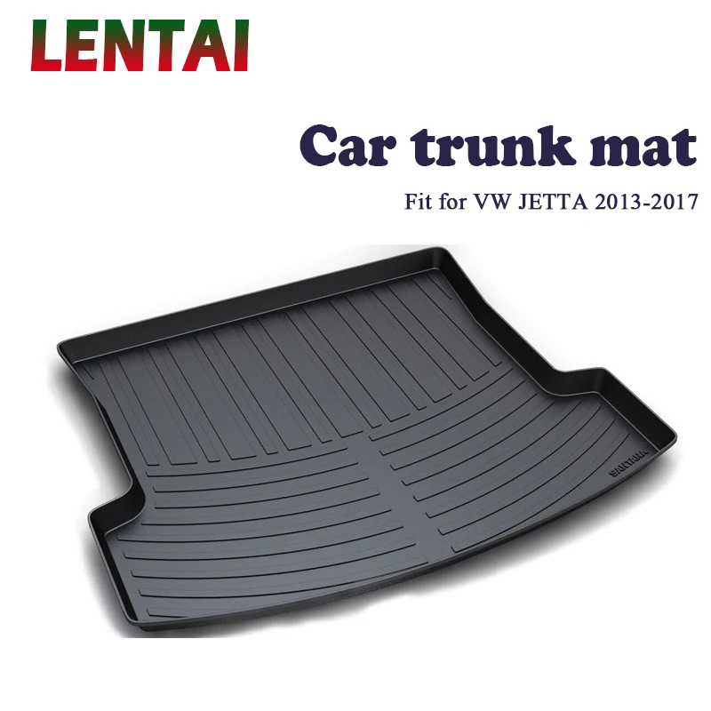EALEN 1PC Car rear trunk Cargo mat For VW Jetta Mk6/A6 2013 2014 2015 2016 2017 Car Boot Liner Tray Waterproof Anti-slip mat