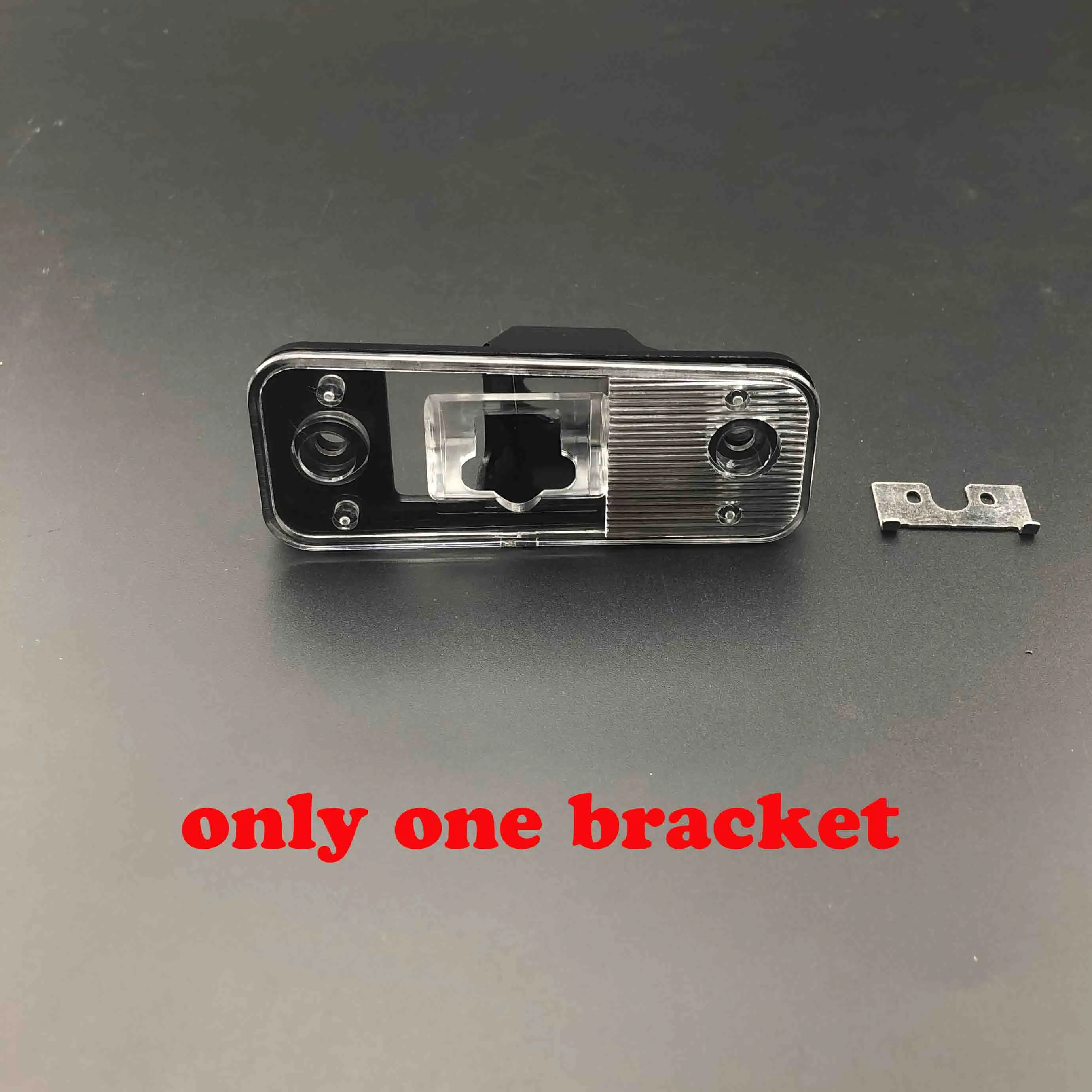 only one bracket AUTONET HD ночное видение резервного копирования камера заднего вида для hyundai Santa fe 2006~ 2012 CCD/номерной знак камера или кронштейн - Название цвета: only one bracket