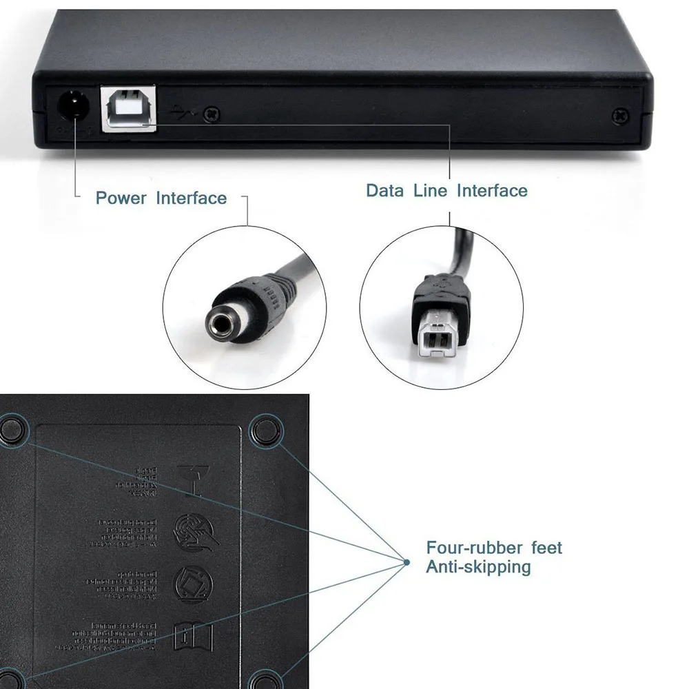 USB DVD привод Внешние оптические приводы проигрыватель устройство записи