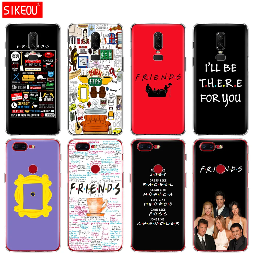 Силиконовый чехол для Oneplus one plus 6 5T 5 3 A3000 A5000 Friends TV Show Series Sitcom|Бамперы| |