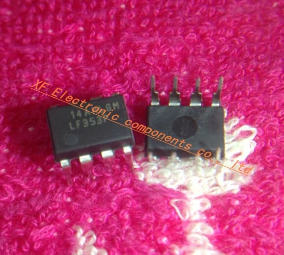 1000 шт./лот LF353P LF353 353P IC операционный усилитель JFET 3 МГц DIP8 | Электронные компоненты