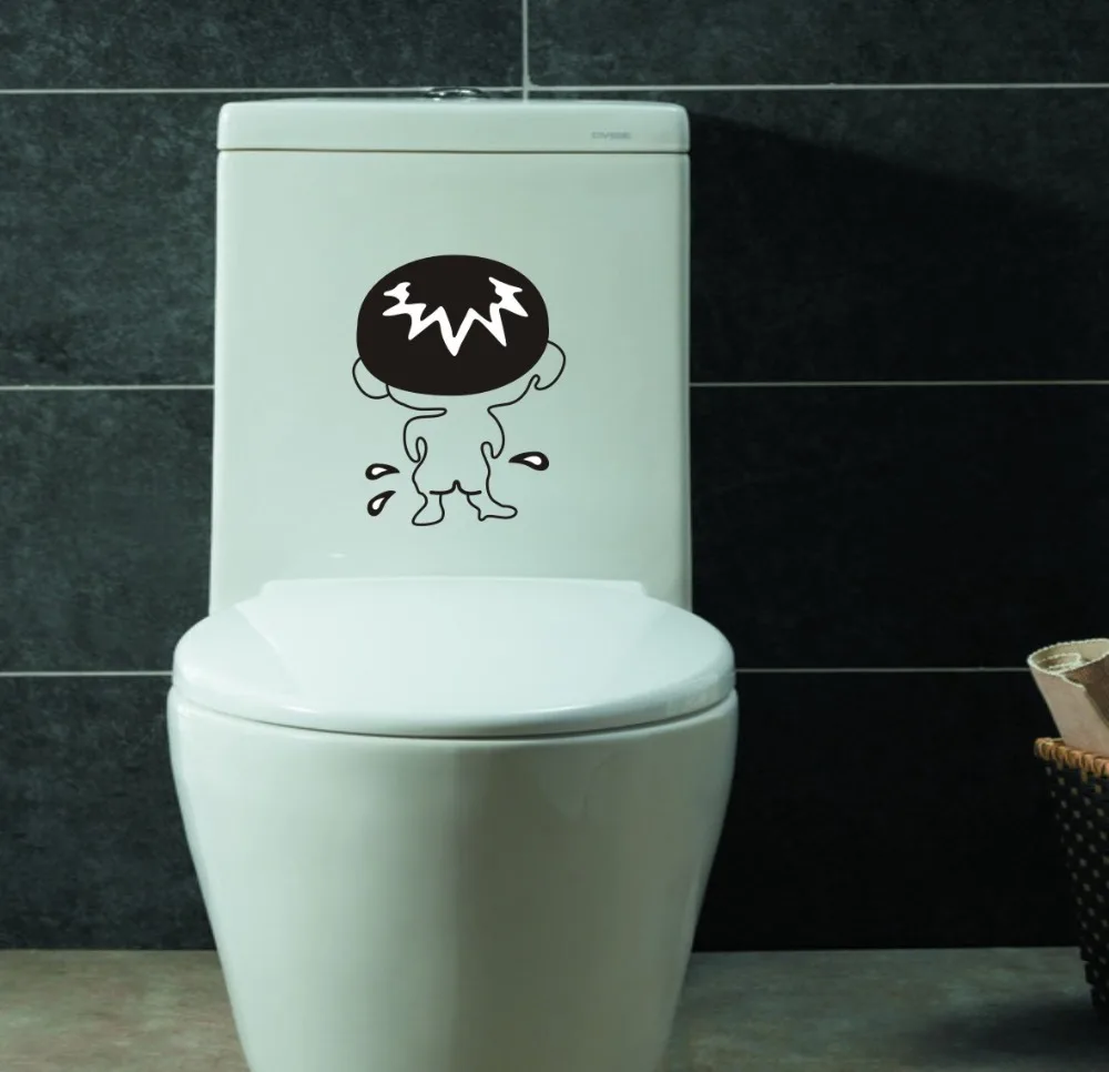 Бесплатная доставка наклейки для унитаза виниловые стен разборные