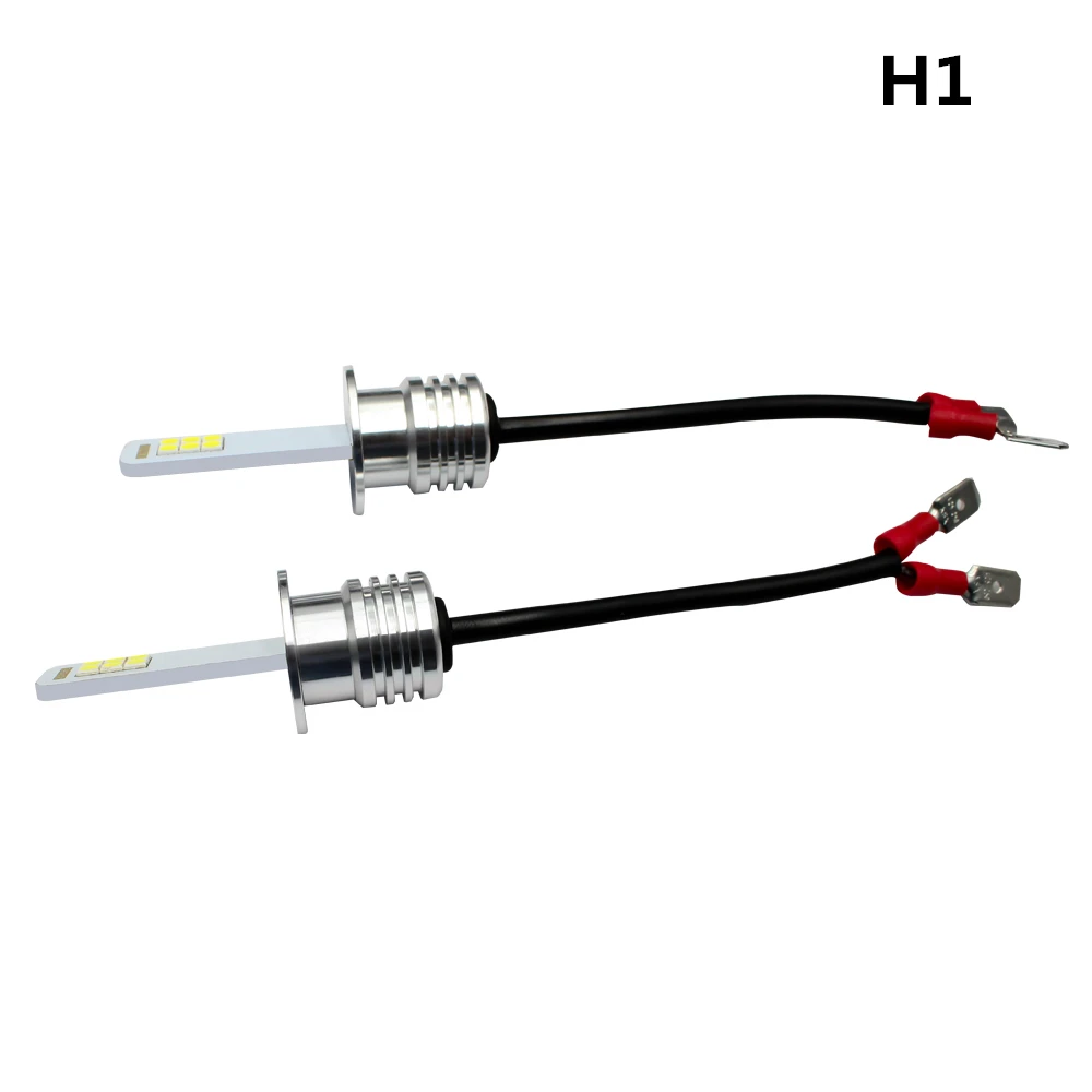 CJXMX H1 H3 H4 H7 H8 H11 9005/HB3 9006/HB4 Автомобильная LED-лампа противотуманного света 3000K Золотисто-желтый 6000K Белый свет для автолампы 12V включено.