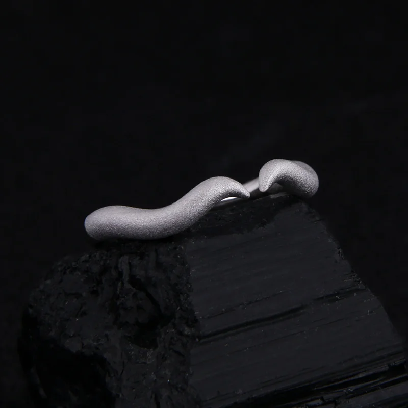 Overlord Albedo Devil Horn Anime 925 Sterling Silver Ring Adjustable 54mm~59mm Cosplay Prop Daily Cos Gift N1 | Украшения и