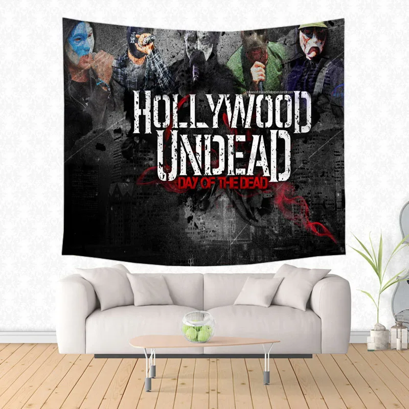 Голливудский немертвый узор гобелен Декоративный Настенный Ковер постельные