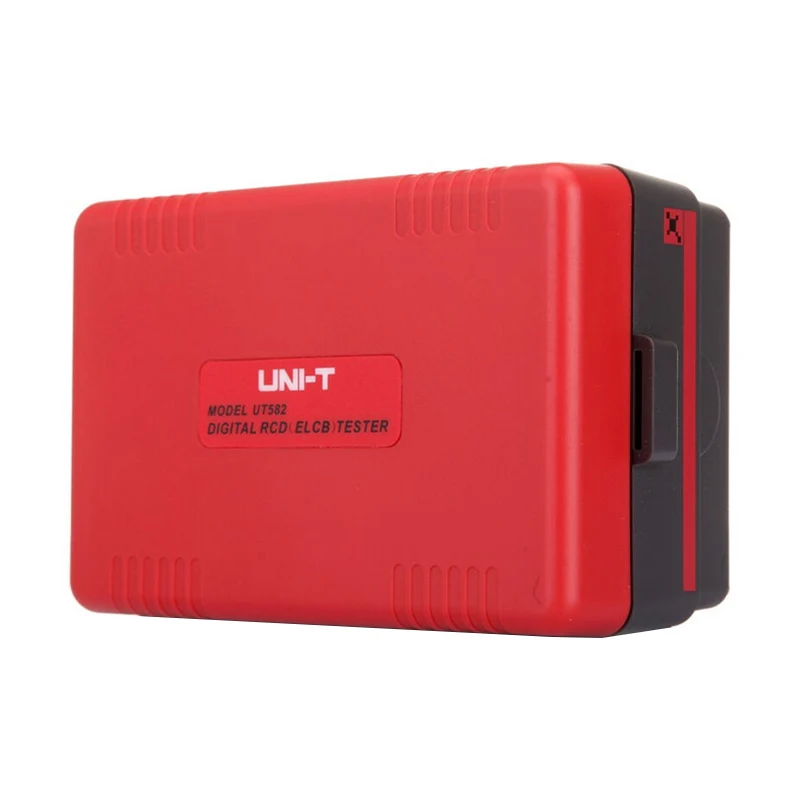 UNI T UT582 цифровой RCD (ELCB) тестер авто рампы утечки выключатель счетчик с