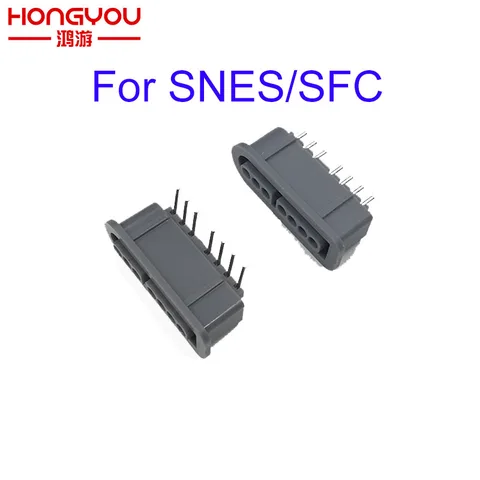 Разъем для контроллера SNES серый 7 контактов