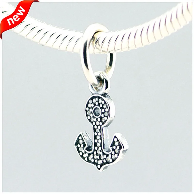 

100% подлинное серебро 925 пробы символ стабильности Шарм бусины подходят для женщин Подвески Браслеты DIY ювелирные изделия оптом kralen pulsera