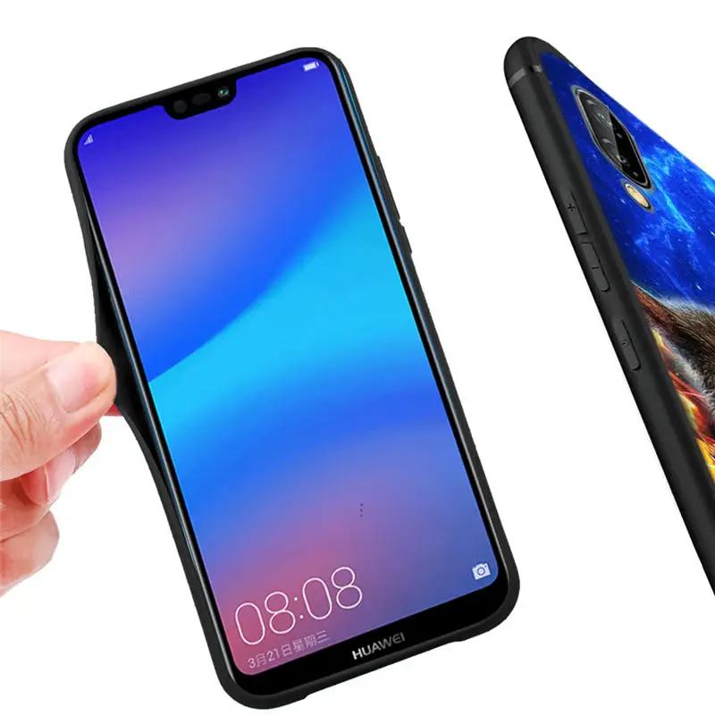 Чехол для huawei mate 20 10 P30 P20 P10 P9 P8 Lite Pro P Smart чехол Черная пантера Marvel Deadpool Thanos