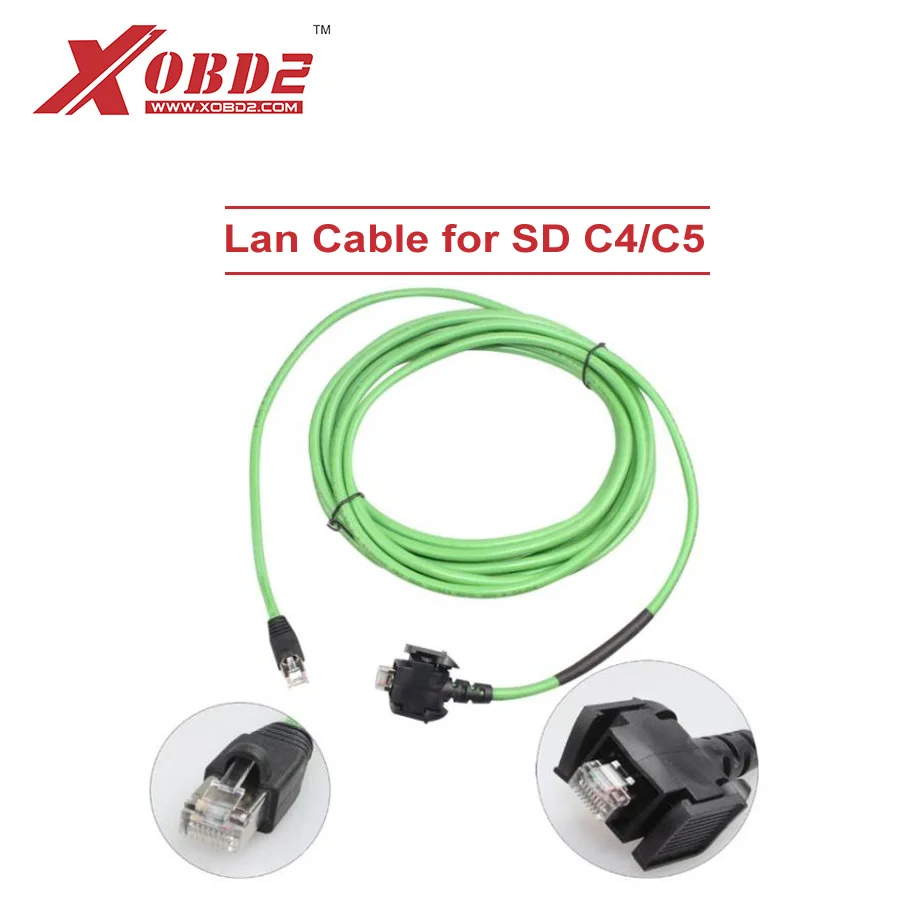 Кабель LAN для SD соединения C4 Компактный C5 OBD разъемы ENET кабель Star диагностический