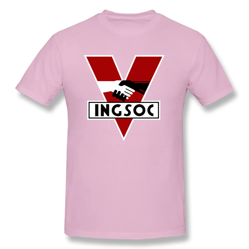 

Ingsoc Logo Newspeak T Shirts Deisgn Faddish Funny Casual Tops Tees Oversized Fashion Men's Tee Shirt Homme Print 3D