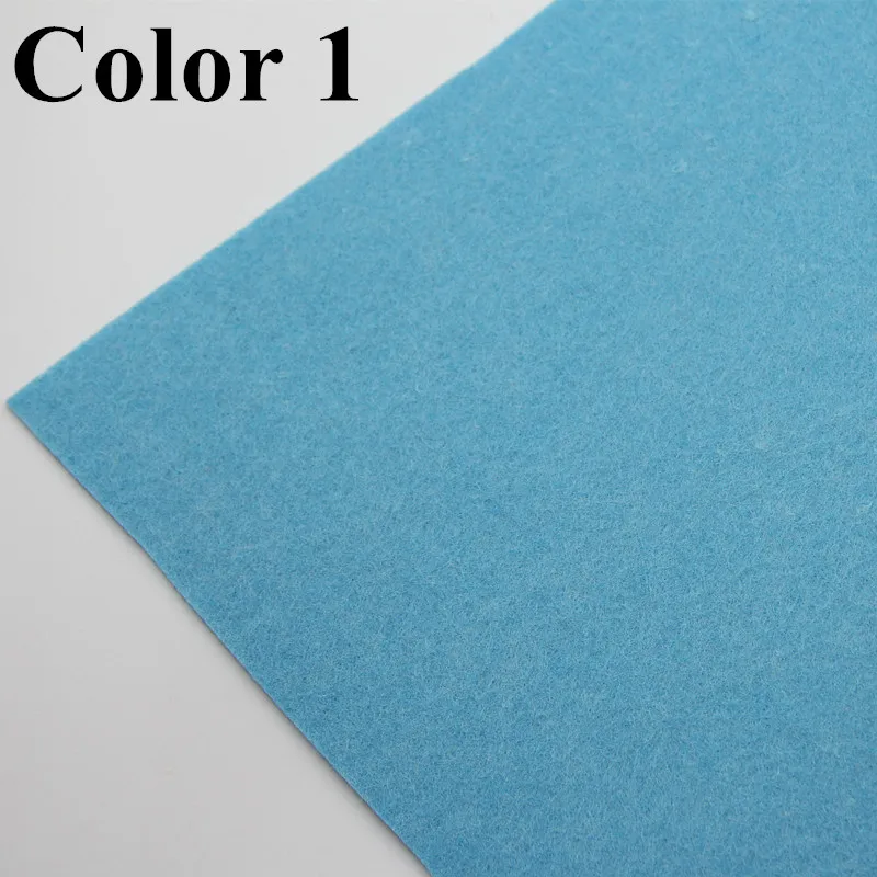 C1 2 мм Толщина 20X30 см фетровая Полиэстеровая ткань Nonwoven Цветы Ткань гирлянды мульти Цвет для Швейное Ремесло «сделай сам» ремесленных Декор - Цвет: C1