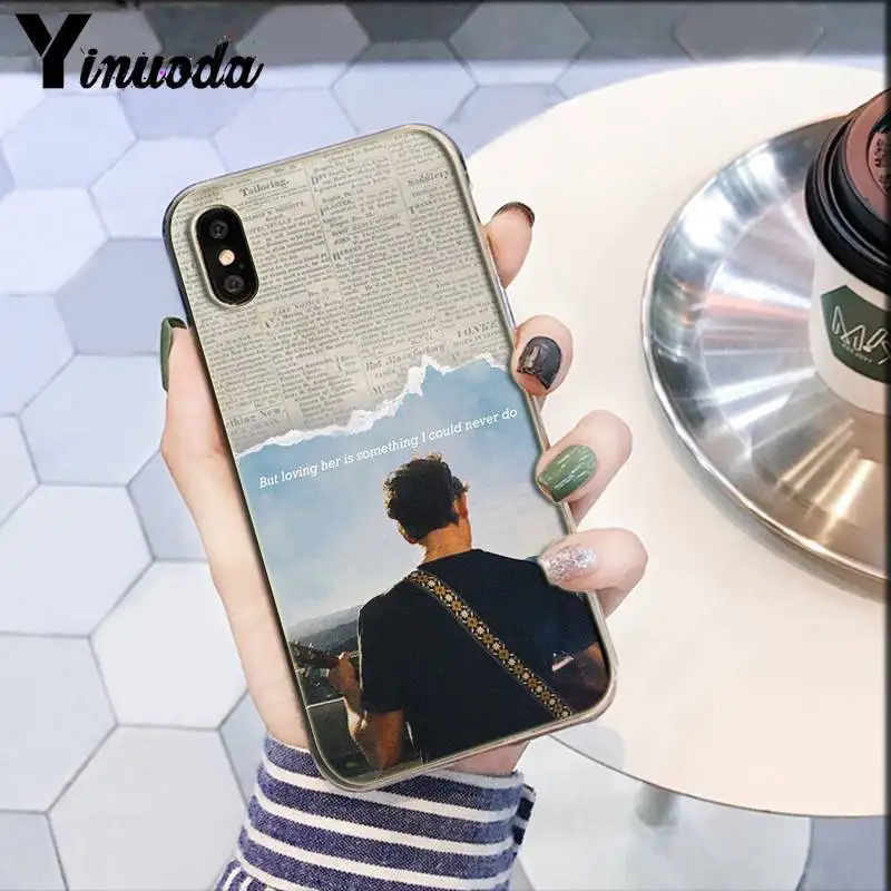 A5 Yinuoda Shawn mendes Модный популярный эстетический чехол для телефона для iphoneex XSMAX 6 6S 7 7plus 8 8Plus 5 5S XR 11 11pro 11promax - Цвет: A5