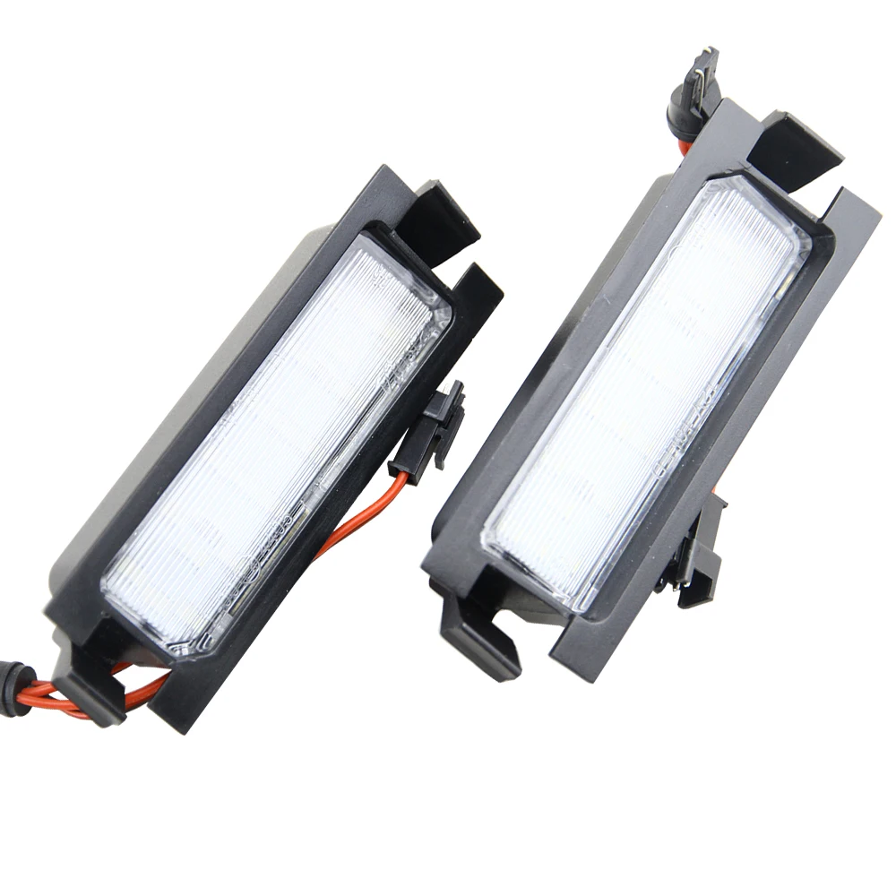 2 шт. без ошибок 18SMD Автомобильный светодиодный светильник номерного знака OEM