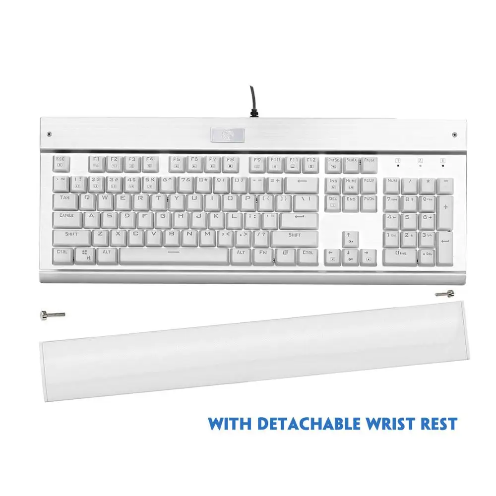 Z77 RGB игровая механическая клавиатура с поддержкой запястья эргономичный дизайн