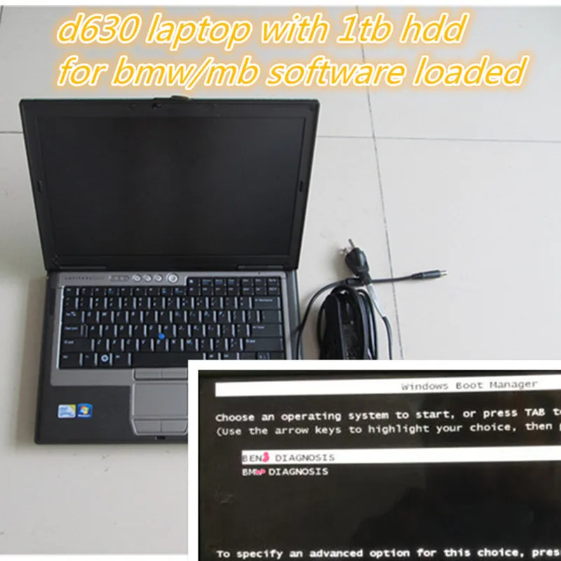 Sd star c4 для bmw icom 2 в 1 hdd новейшее программное обеспечение с ноутбуком d630 benz