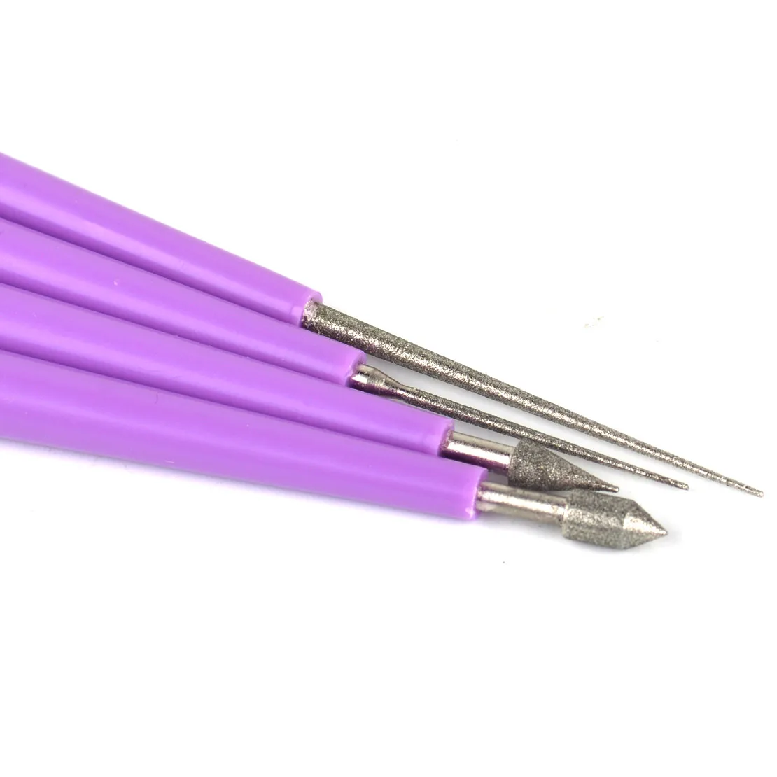 LETAOSK New 4 PCS Diamond Pearl Glass Bead Reamer Burr Beading Hole Tool Set DIY Jewelry | Инструменты