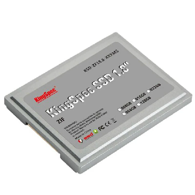 Бренд Kingspec 1.8 &quotZIF 44pin IDE SSD 32 ГБ 64 128 модуль твердотельный жесткий диск для ноутбук