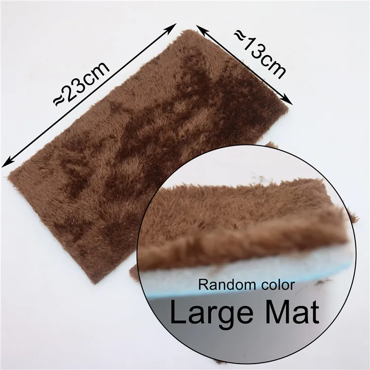 Large mat 1 pcs 1 шт., модный плюшевый костюм попугая, треугольное гнездо, подвесное гнездо, зимний теплый треугольный подвесной гамак для семьи, товары для домашних животных - Цвет: Large mat 1 pcs