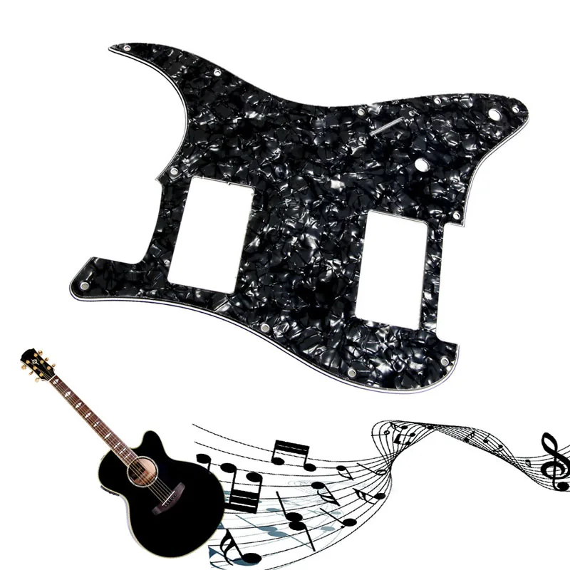 1 шт. чудесный Quality3Ply гитарный пикастер стратокастер HH 2 Humbucker жемчужные детали для