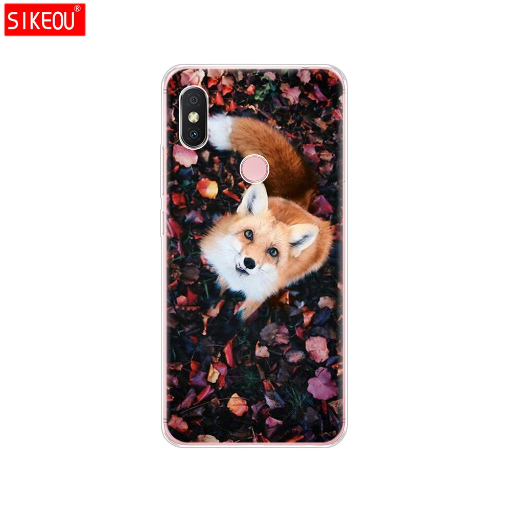 Силиконовый чехол для xiaomi Redmi S2, чехол Y2, задняя крышка, чехол для телефона s, xiaomi Redmi Y2, бампер, Hongmi S2, чехол, полная защита, мягкий Кот - Цвет: 12080