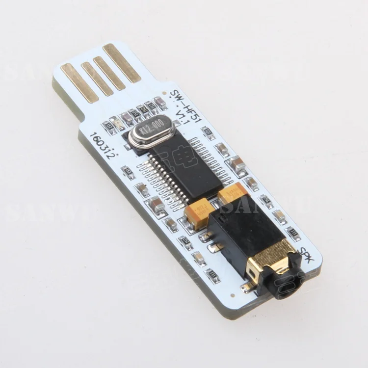 USB PCM2704 звуковая карта Mini DAC для настольного ПК ноутбука внешний независимый
