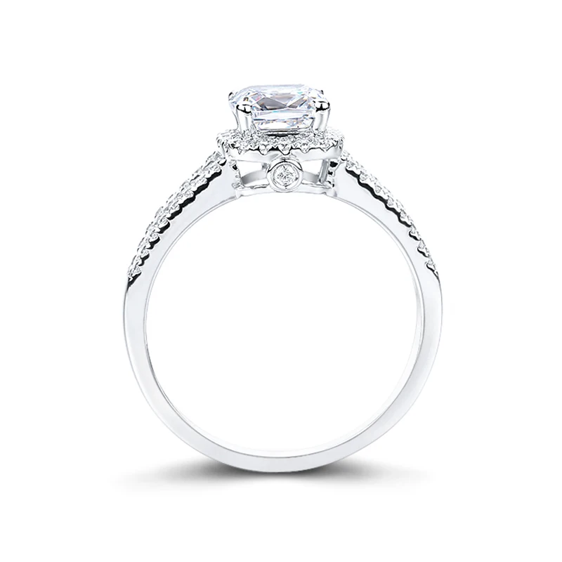 CHEESTAR JEWELS белый бисер кольцо из стерлингового серебра 925 пробы центральный камень