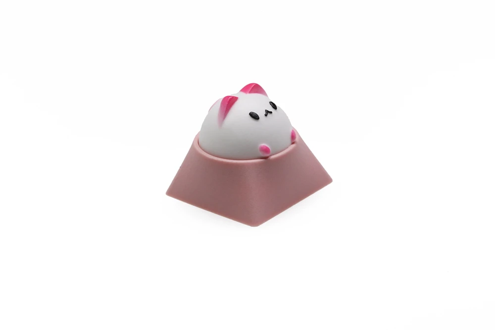 Молоток BUBBLE CAT ARTISAN KEYCAP совместим с переключателями Cherry MX Topre HHKB и клонами черный желтый зеленый синий красный розовый