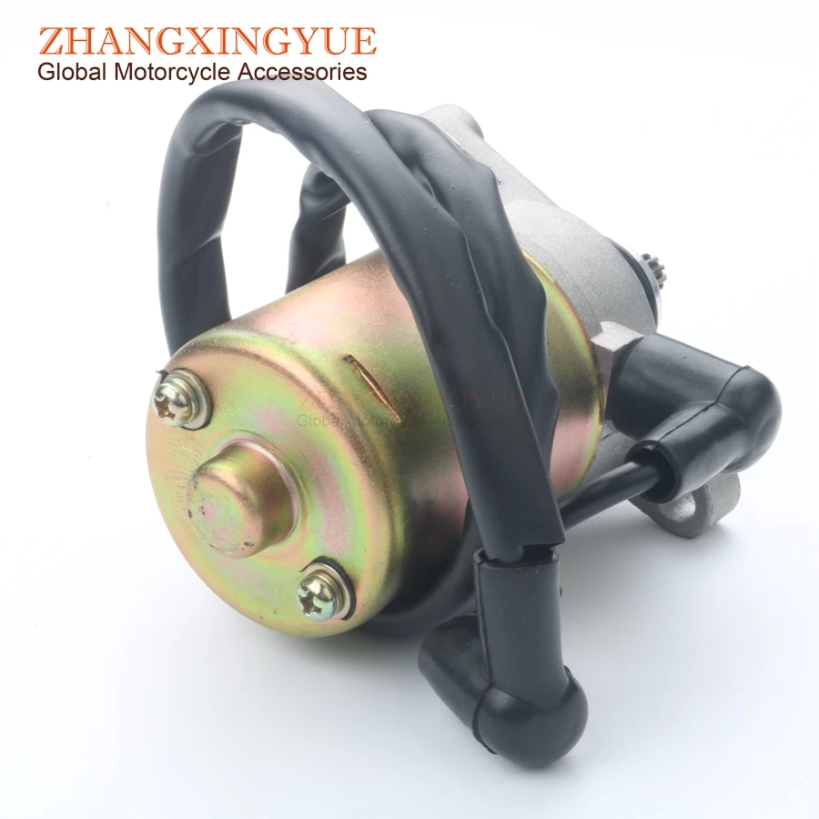 Мотор стартера скутера QINGQI JINAN Fire Storm Fizz Koala Leopard QM50QT Variant 50cc|Охлаждение двигателя и