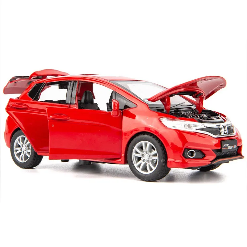 1:32 Honda Fit литье под давлением модель автомобиля детские игрушки коллекция