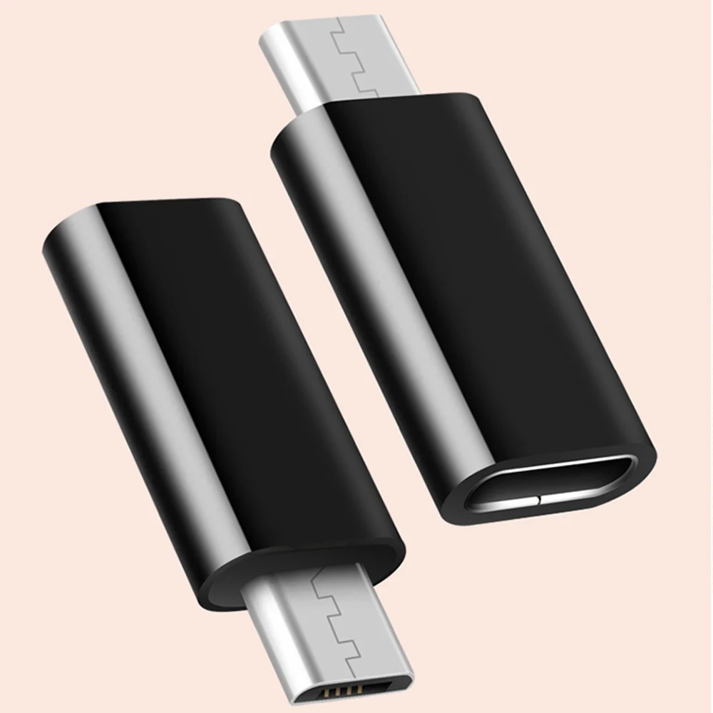 Тип мини с разъемами типа C и Micro USB OTG адаптер Зарядка для Xiaomi 6 8 9 Redmi 4X samsung Galaxy S7 Plus