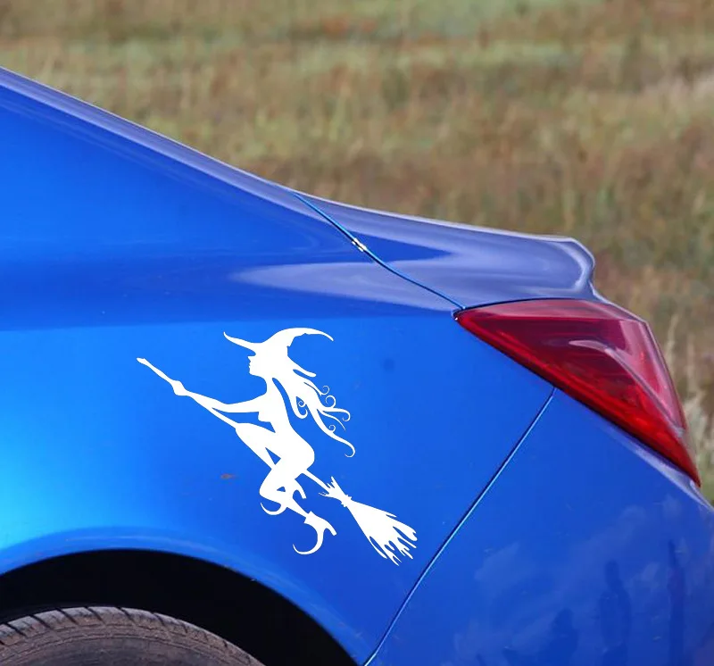 10 шт. украшения для автомобиля мотоцикла товары Хэллоуина наклейки ведьмы