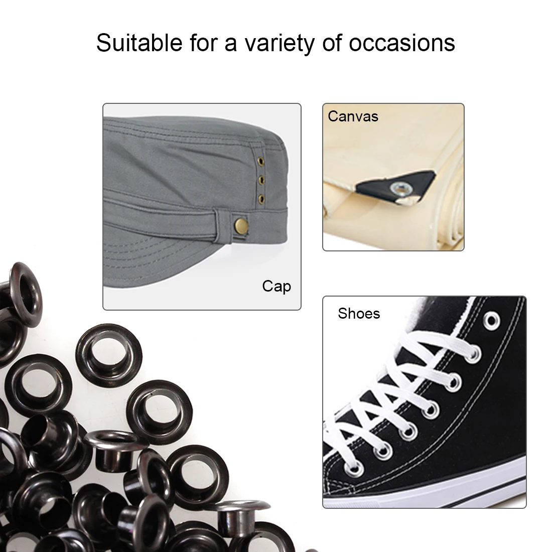 Люверсы с люверсами диаметр 5 мм 100 наборов принадлежности для скрапбукинга