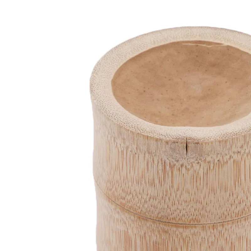 Дорожная герметичная кухонная коробка для хранения Бамбуковая маленькая банка