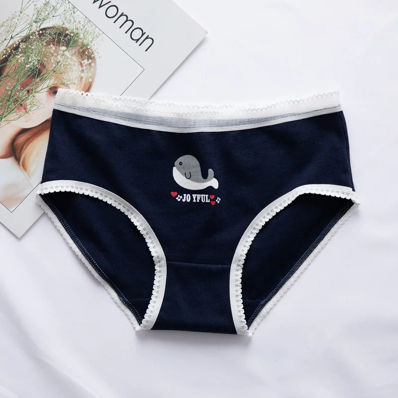 SP & CITY/нижнее белье с милым мультяшным рисунком Кита из мультфильма для девочек