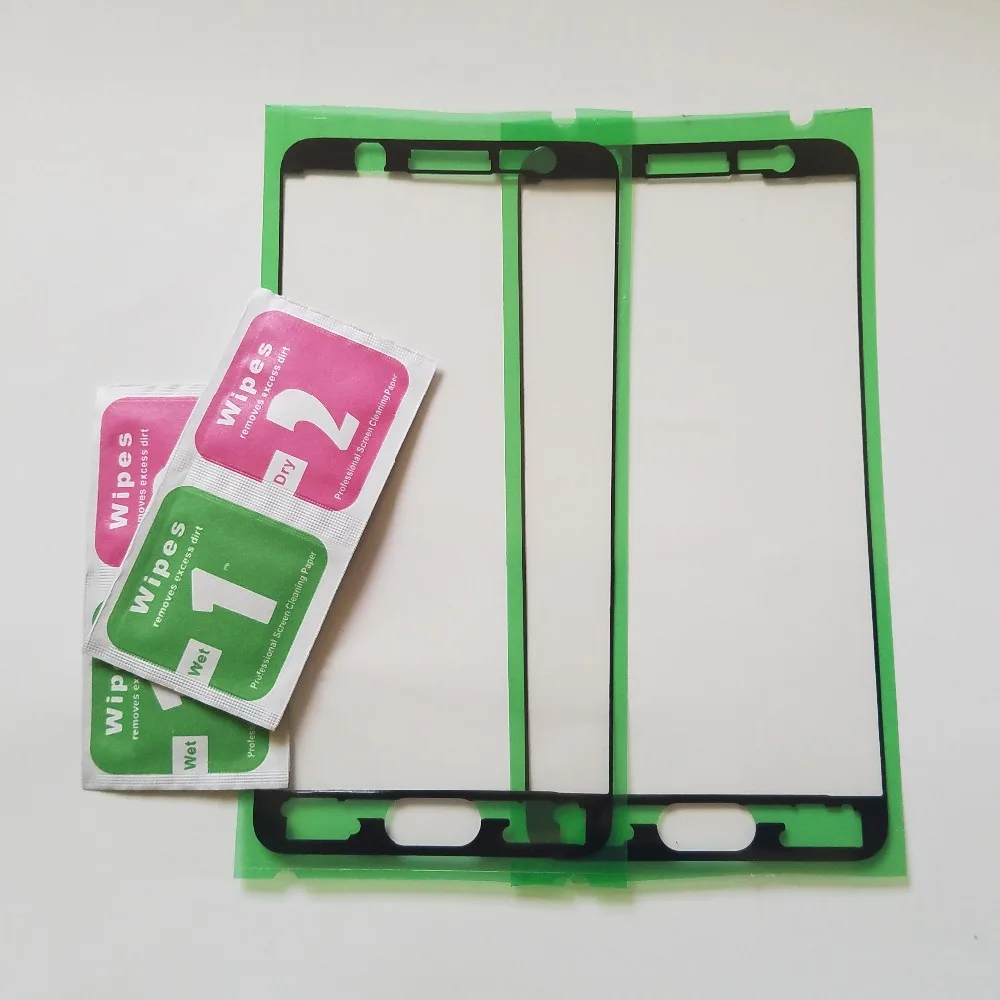 2pcs/lot For Samsung Galaxy Alpha SM-G850F G850F G850A G850 Mobile Phone Housing Frame Adhesive LCD Plate Sticker Glue