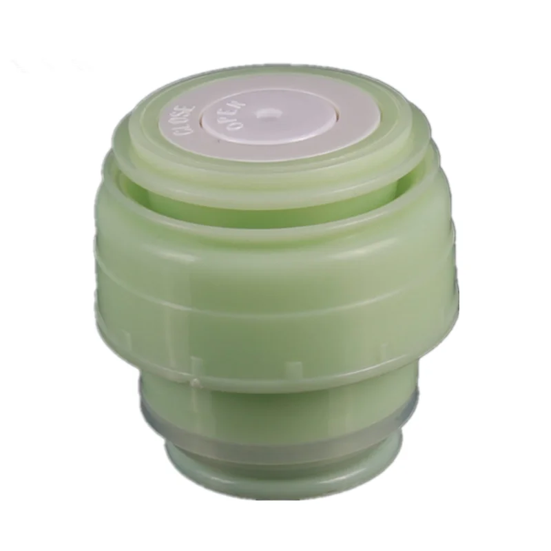 Green Термос Крышка Кружка выход фляжка в форме пули Крышка Вакуумная фляжка крышка из нержавеющей стали термосы аксессуары для путешествий на открытом воздухе чашка 4,5 см - Цвет: Green