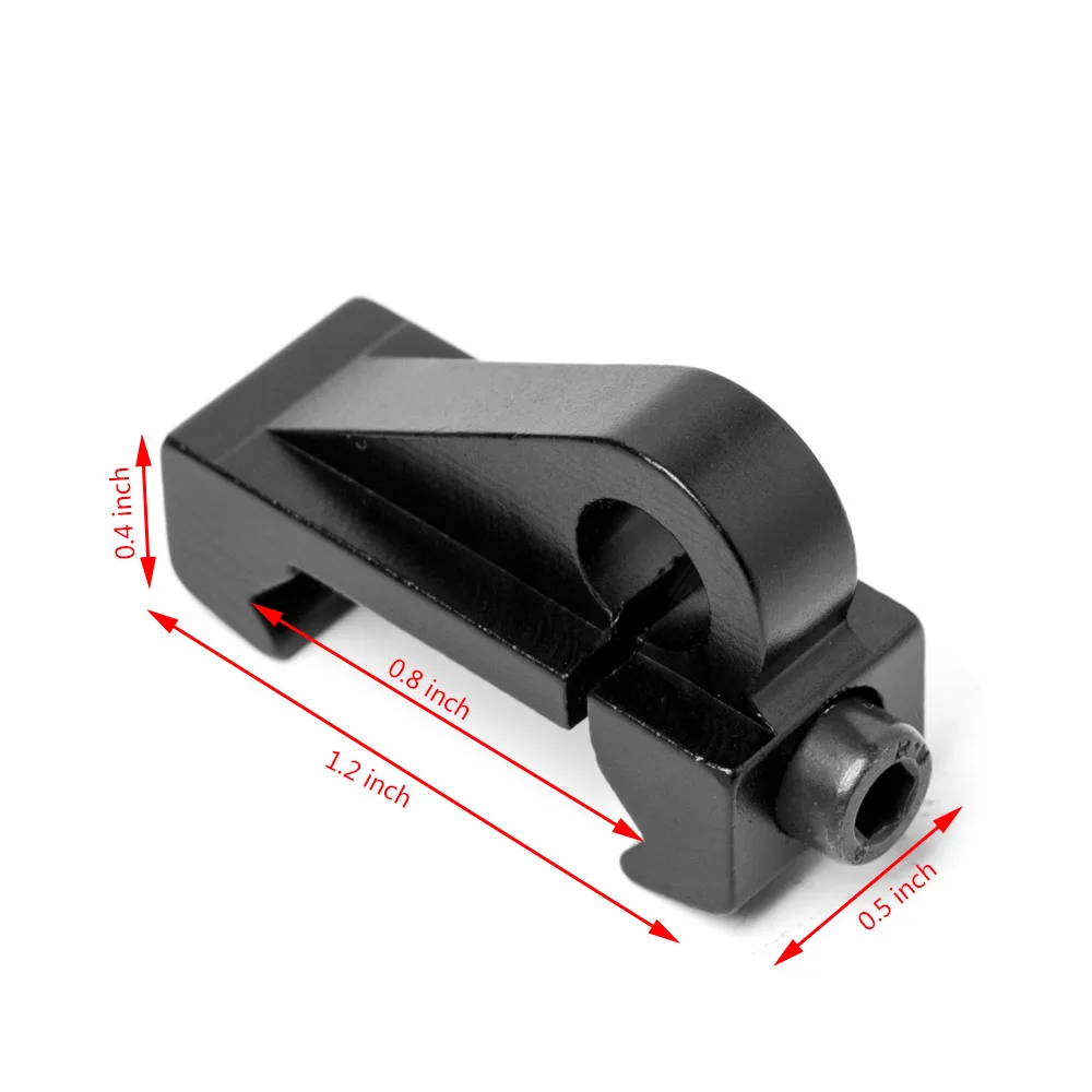 Рельсовое крепление Вивера Пикатинни 20 мм поворотные аксессуары тактическое на