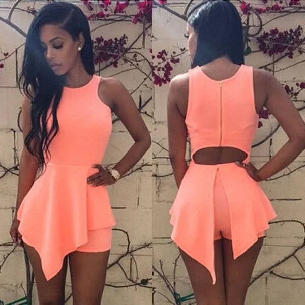 Модные женские туфли летние пляжные рукавов Сексуальная Bodycon Повседневное