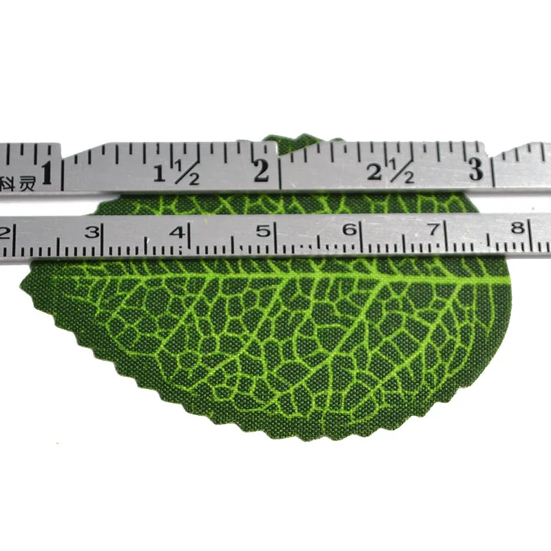 10 г искусственный цветок нейлоновый Шелковый лист зеленые листья для свадебного