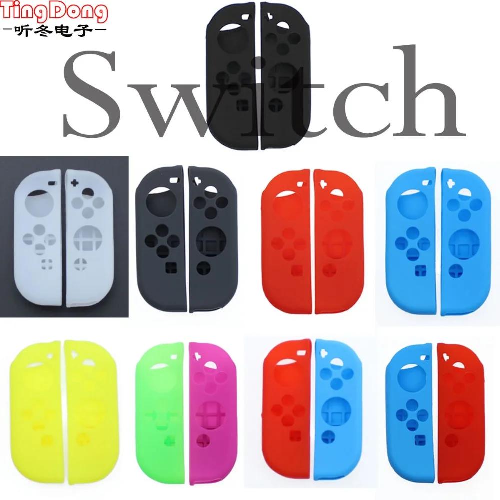20 комплектов мягкий силиконовый защитный чехол для контроллеров Nintendo Switch JOY-Con |