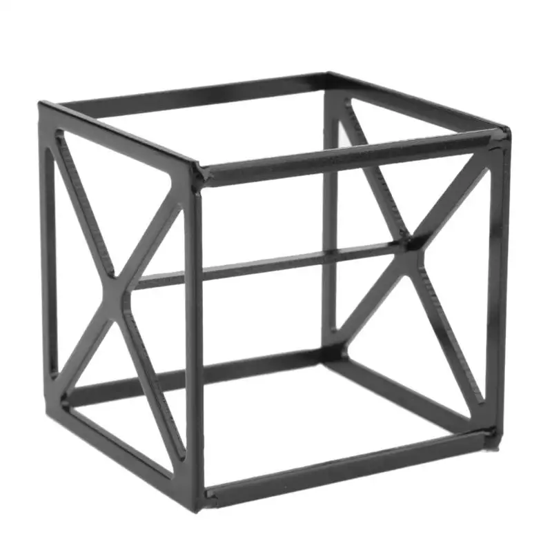 Black Square Base Cosmetic Sponge Powder Puff Blender Display Drying Stand Holder Rack Support Makeup Beauty Tool Kit Puff Support - Цвет: Black