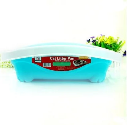 

Роскошная миска для кошачьего туалета размером 19,3x15,7x5,9 дюйма